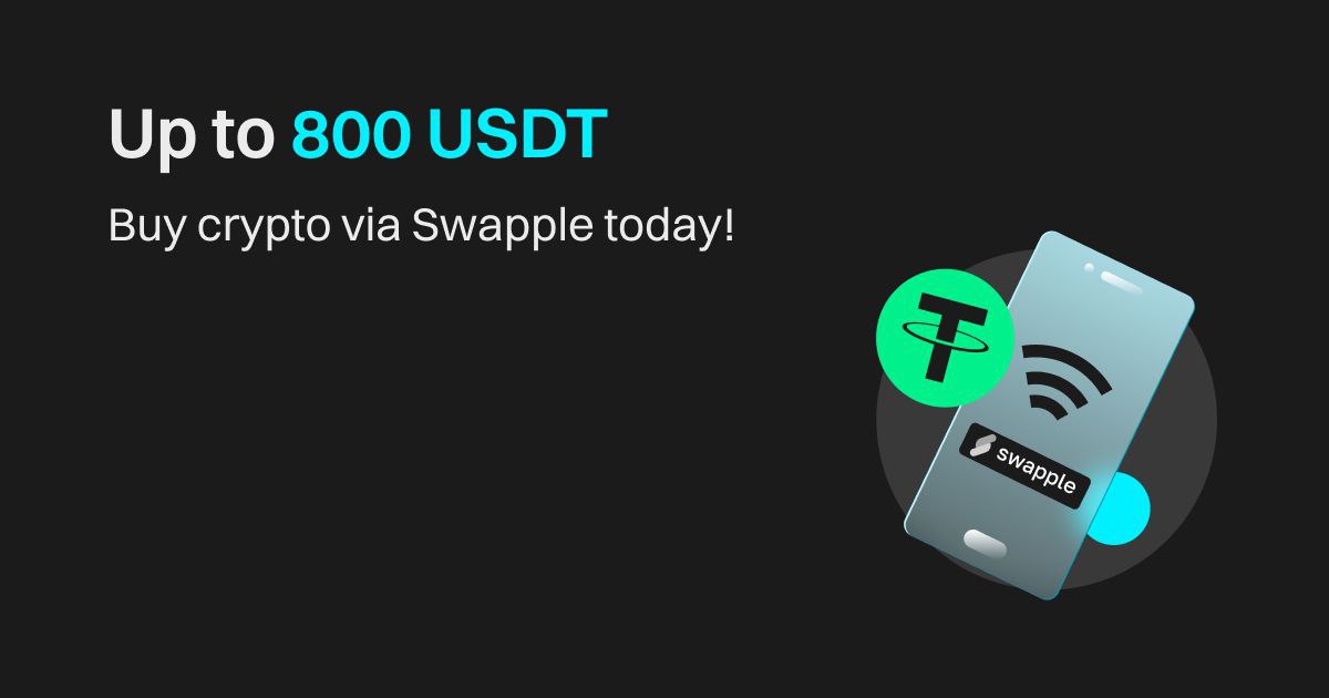 Bitget crypto giveaway, Swapple promotion, win USDT, crypto event on Bitget, Swapple crypto offer