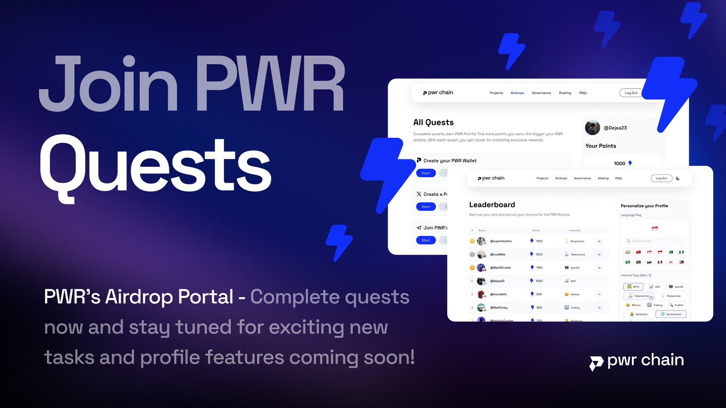 PWR Community Airdrop