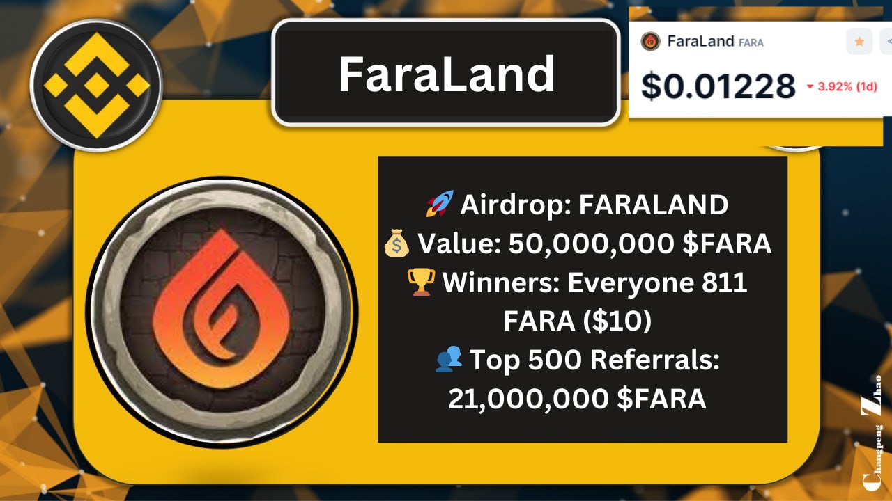 FaraLand Airdrop $50,000,000FARA