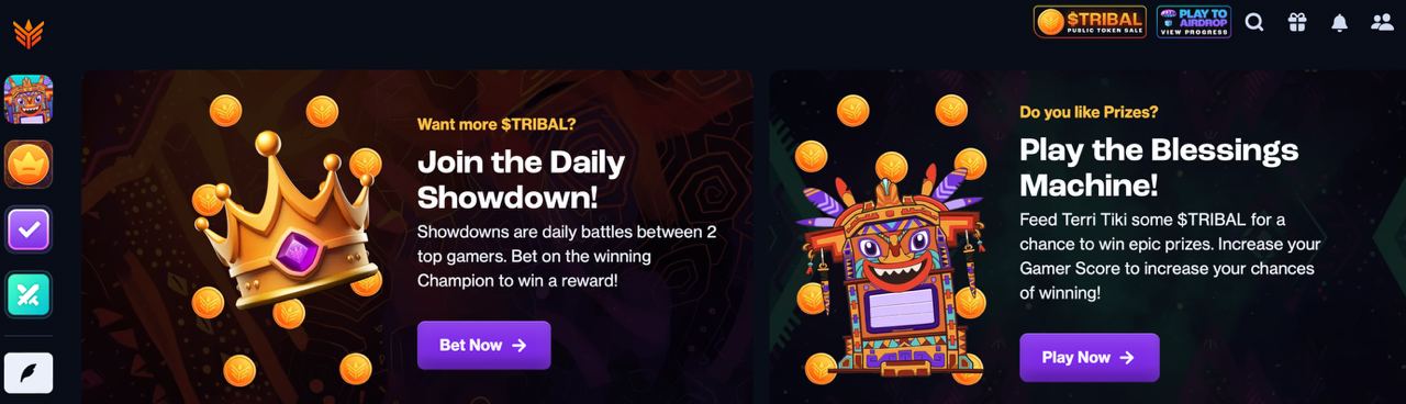 Tribally Games Airdrop